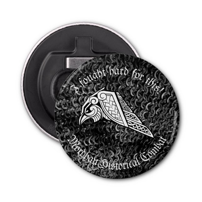 Abrebotellas Pelea fuerte, gana Mordhau (Anverso)