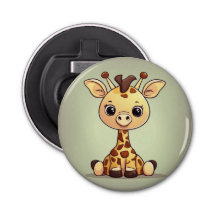 Pequeña jirafa adorable