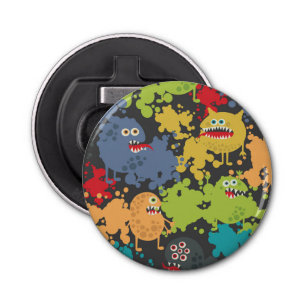 Abrebotellas Pequeños monstruos graciosos