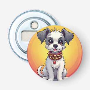 Abrebotellas Perro Animado Adorable con Collar