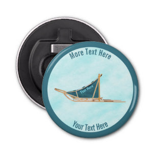 Abrebotellas Perro arrojado a la nieve