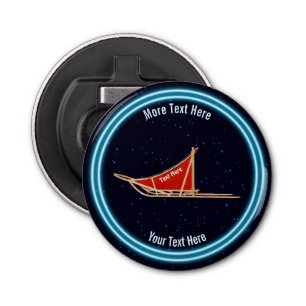 Abrebotellas Perro arrojado sobre estrellas