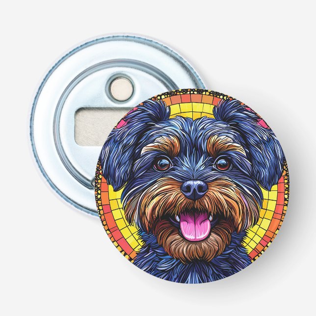 Abrebotellas Perro de dibujos animados lindo (Anverso)