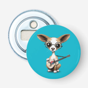 Abrebotellas Perro de perrito de la chihuahua que toca la