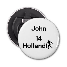 Abrebotellas Personalizable holandés de fútbol