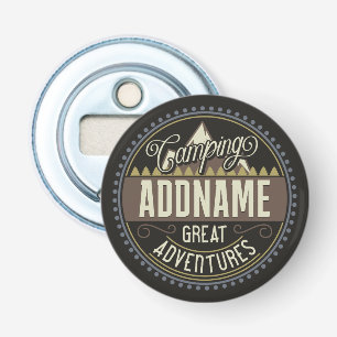 Abrebotellas Personalizado AGREGAR NOMBRE Familia Camping Reuni