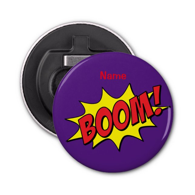 Abrebotellas Personalizado Boom Thunder_Cove (Anverso)