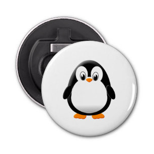 Abrebotellas Personalizado Cute Penguin