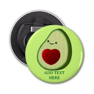 Abrebotellas Personalizado de aguacate Lover Cute