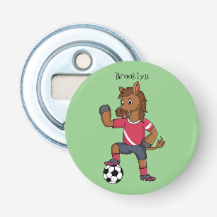 Abrebotellas Personalizado de fútbol divertido y divertido