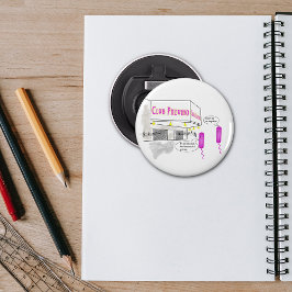 Abrebotellas Personalizado de microbiología