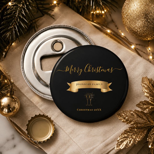 Abrebotellas personalizado de Navidad elegante (Subido por el creador)