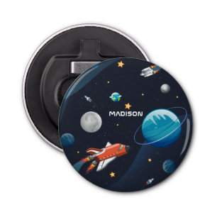 Abrebotellas Personalizado del transbordador de viajes de galax