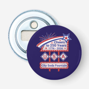 Abrebotellas Personalizado EE. UU. 250–Marquesina Retro Patriót