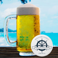 Personalizado Familia Cruise Ship Wheel Nautical V
