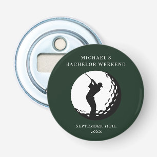 Abrebotellas Personalizado Fin de semana de golf