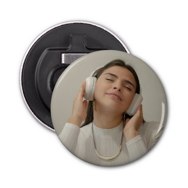 Abrebotellas Personalizado Full Photo Modern (Anverso)