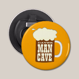 Abrebotellas Personalizado Man Cave Beer