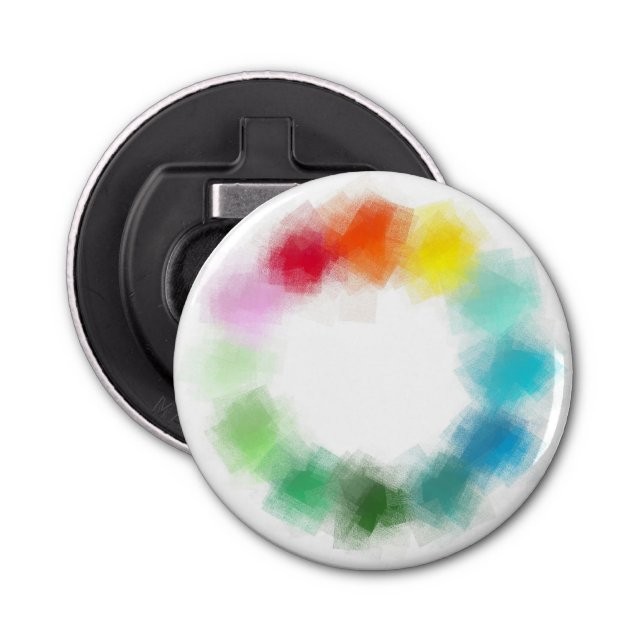 Abrebotellas Personalizado Naranja Amarillo Verde Azul Rosa Púr (Anverso)