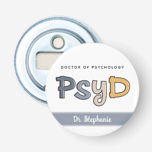 Abrebotellas Personalizado PsyD Médica de Psicóloga