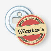 Personalizado servimos la cerveza fina