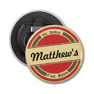 Abrebotellas Personalizado servimos la cerveza fina