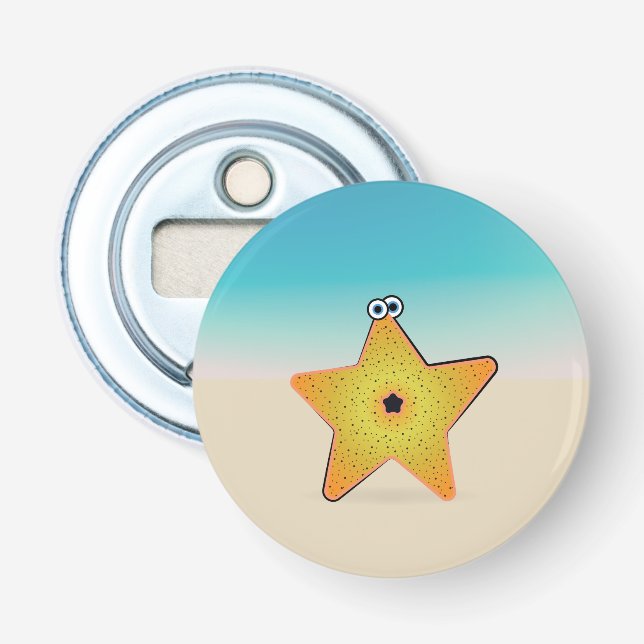Abrebotellas Personalizado Starfish (Anverso)