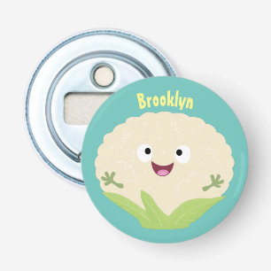 Abrebotellas Personalizado vegetal de coliflor alegre y dulce