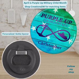 Abrebotellas Personalizar el morado para el submarino de niños 
