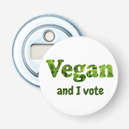 Abrebotellas Personalizar Vegan Activista Voter