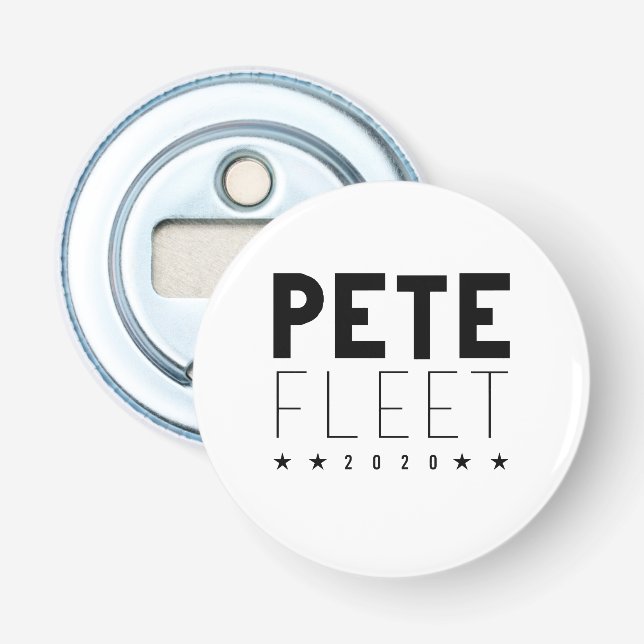Abrebotellas Pete Fleet 2020 (Anverso)