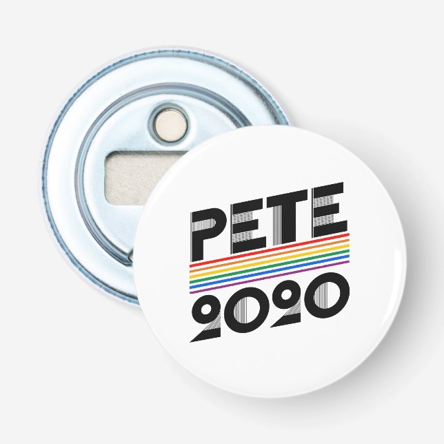 Abrebotellas Pete Orgullo 2020 (Anverso)
