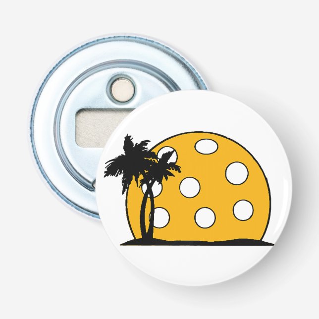 Abrebotellas Pickleball Beach Sunset (Anverso)