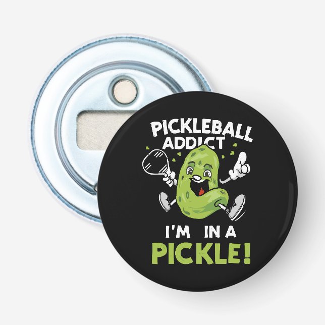 Abrebotellas Pickleball Divertido (Anverso)