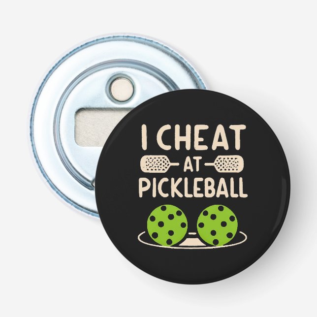 Abrebotellas Pickleball Divertido (Anverso)