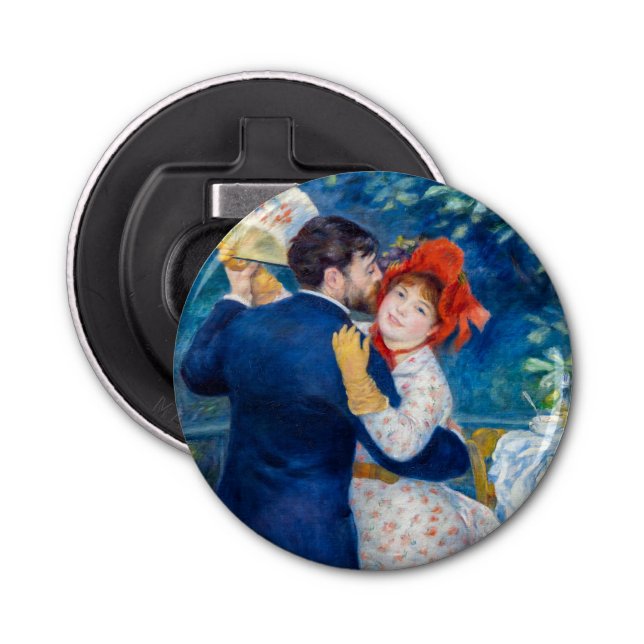 Abrebotellas Pierre-Auguste Renoir - Baile rural (Anverso)
