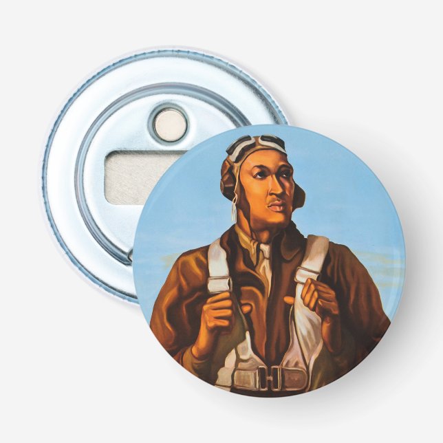 Abrebotellas Pilotos de Combate Aviadores Afroamericanos de la  (Anverso)