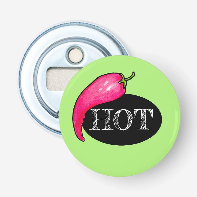 Abrebotellas Pimienta de chile (Anverso)