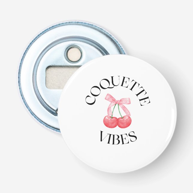 ABREBOTELLAS PIN GIRLY VIBES  (Anverso)