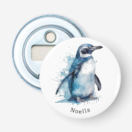 Abrebotellas Pingüino acuático de Azure ártico, personalizado