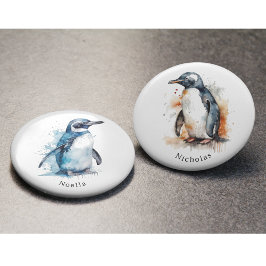 Abrebotellas Pingüino acuático de Azure ártico, personalizado
