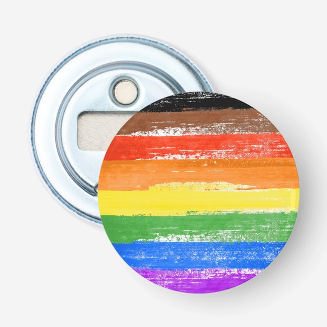 Abrebotellas Pintura de Orgullo LGBTQIA+ (Anverso)