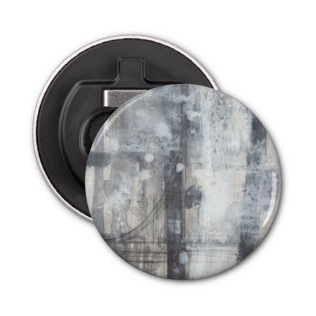 Abrebotellas Pintura gris contemporánea (Anverso)