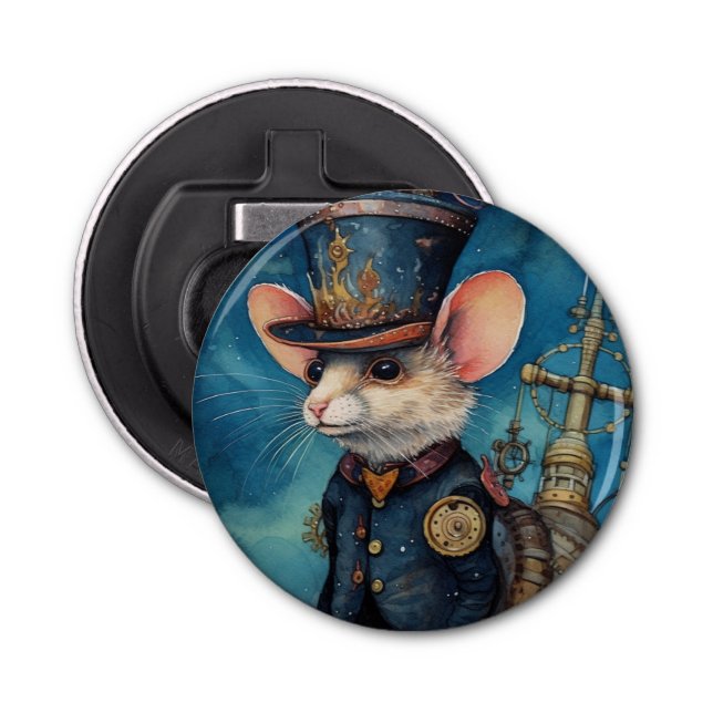 Abrebotellas Pippin Top Hat Steampunk (Anverso)