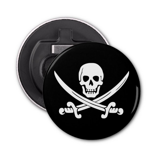 Abrebotellas Pirata Jolly Rogers (Anverso)