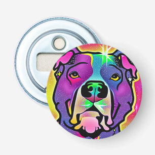 Abrebotellas Pitbull Dog Pop Art