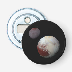 Abrebotellas Plutón & Caronte 9º o Planeta Enano Sistema Solar