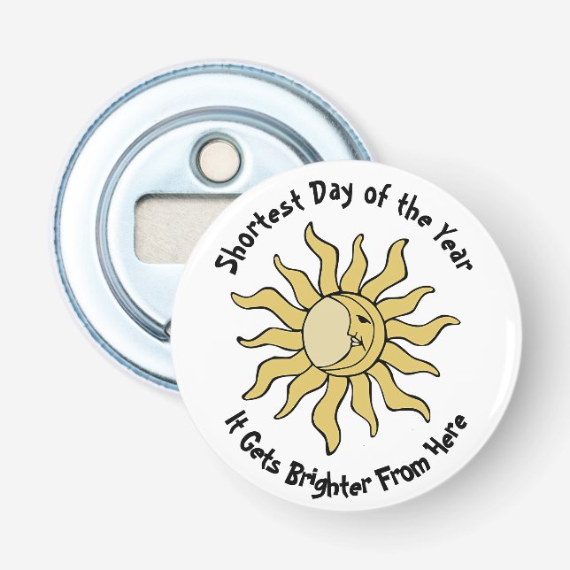 Abrebotellas Poema del solsticio de invierno (Anverso)