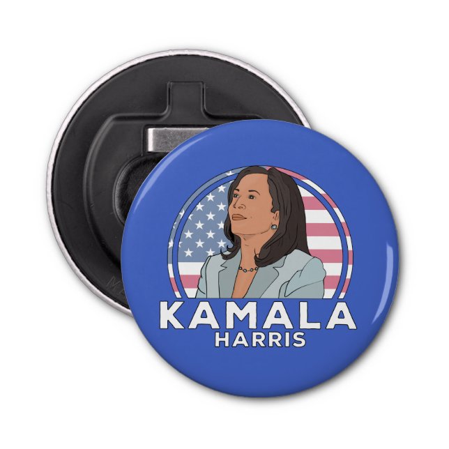 Abrebotellas Política Kamala Harris (Anverso)