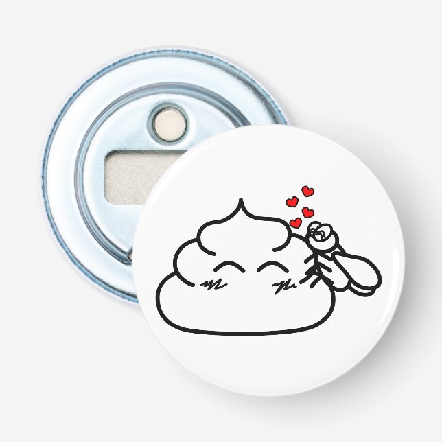 Abrebotellas Poop in Love - Brootsch the PooPoo (Anverso)